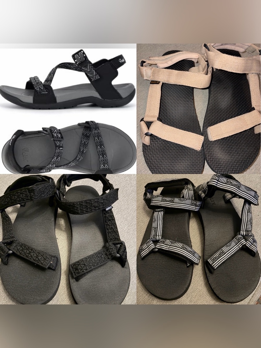 Bundle of Women’s Summer sports sandals - all size 9
